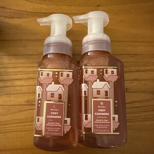 Bath & Body Works COZY CASHMERE Foaming Hand Soap - 2 Bottles
